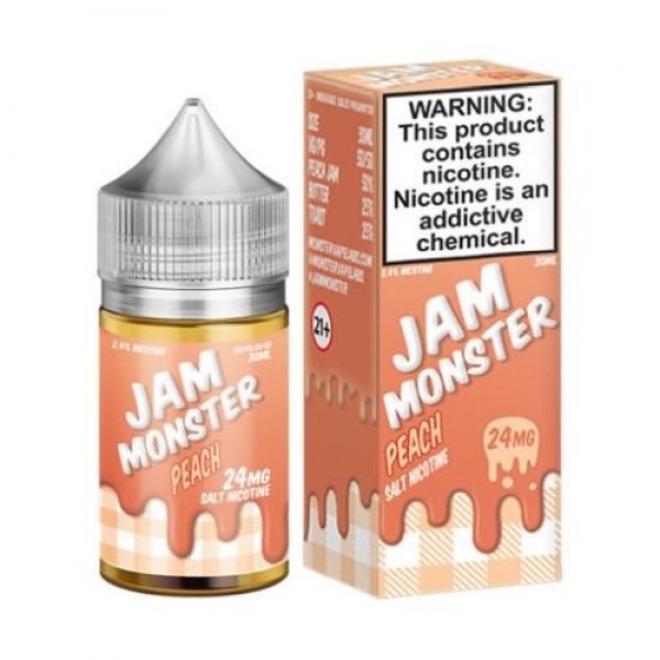 Jam Monster Peach Salt 30mL Jam Monster Peach Salt 30mL