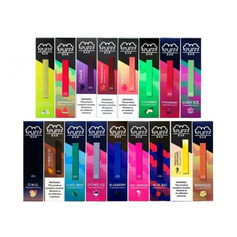 Puff Bar Disposable Vape Device - 1PC