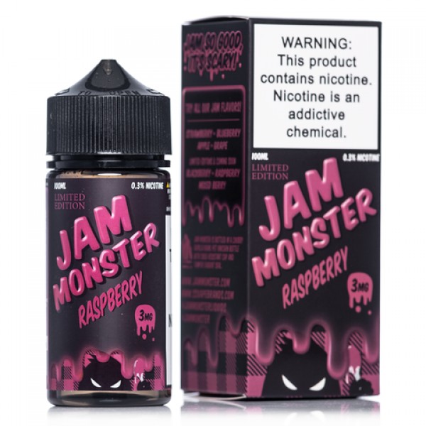 Jam Monster Raspberry 100mL Jam Monster Raspberry 100mL