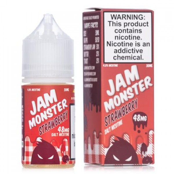 Jam Monster Strawberry Salt 30mL Jam Monster Strawberry Salt 30mL