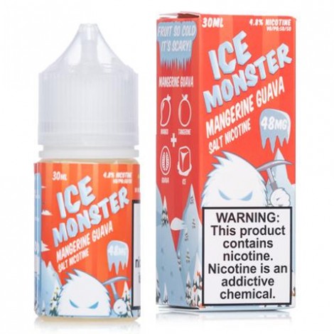 Jam Monster Ice Mangerine Guava Salt 30mL Jam Monster Ice Mangerine Guava Salt 30mL