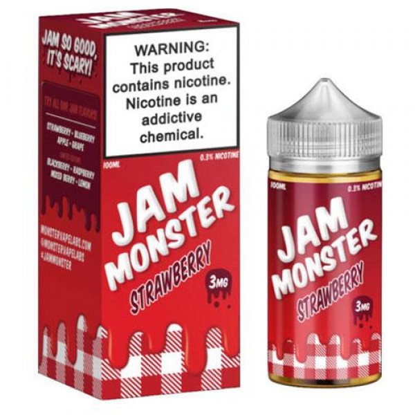 Jam Monster Strawberry 100mL Jam Monster Strawberry 100mL