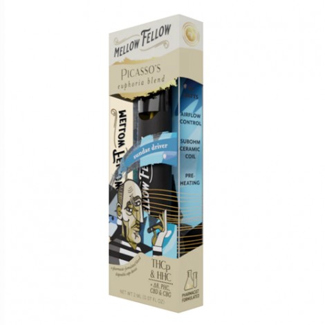 Mellow Fellow Picasso's Euphoria Blend Sundae Driver HHC, D8, PHC, CBD Mellow Fellow Picasso's Euphoria Blend Sundae Driver HHC, D8, PHC, CBD