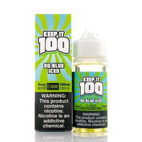 Keep it 100 OG Blue Iced (formerly Blue Slushie ICED) 100mL